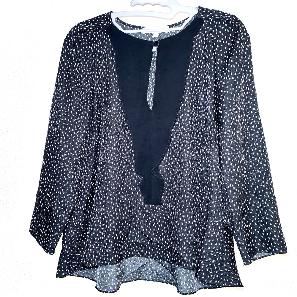 SANDRO PARIS patterned blouse